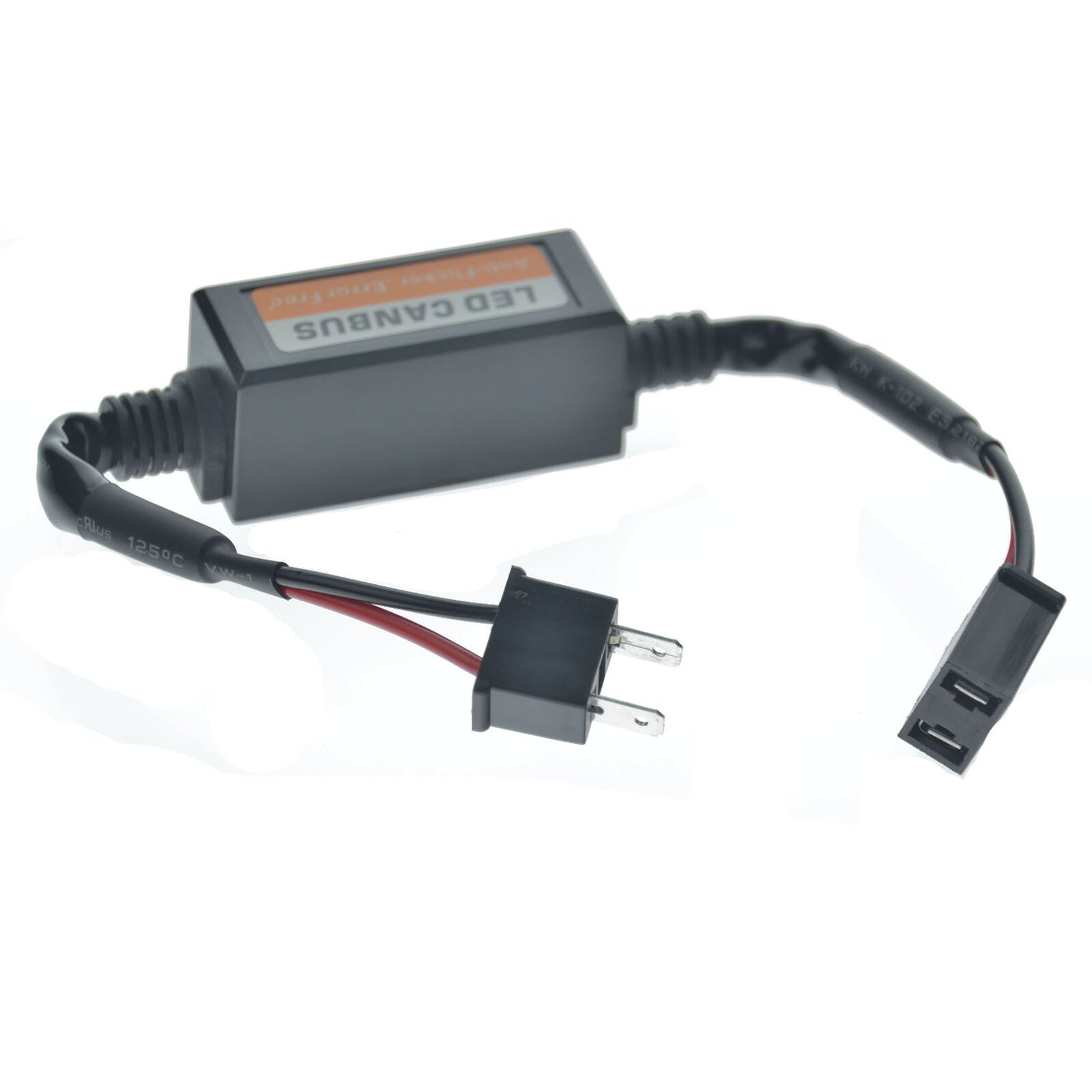 2pcs H7 Auto Car LED Headlight Decoder Canbus Error Free Resistor Canceller