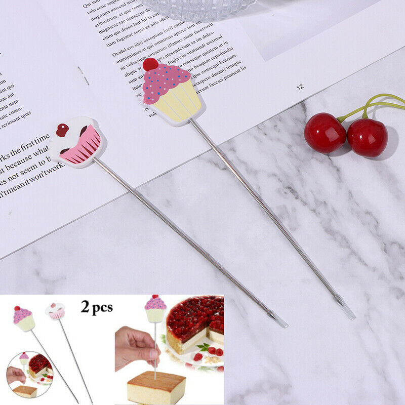 Cake Tester Probe Skewer Baking Check Cupcake Muffin Bread Stainless Stee.l8