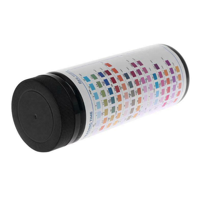 100Strips Water Test Strips Reagent Strip For Water Quality Analyzing Testing 14