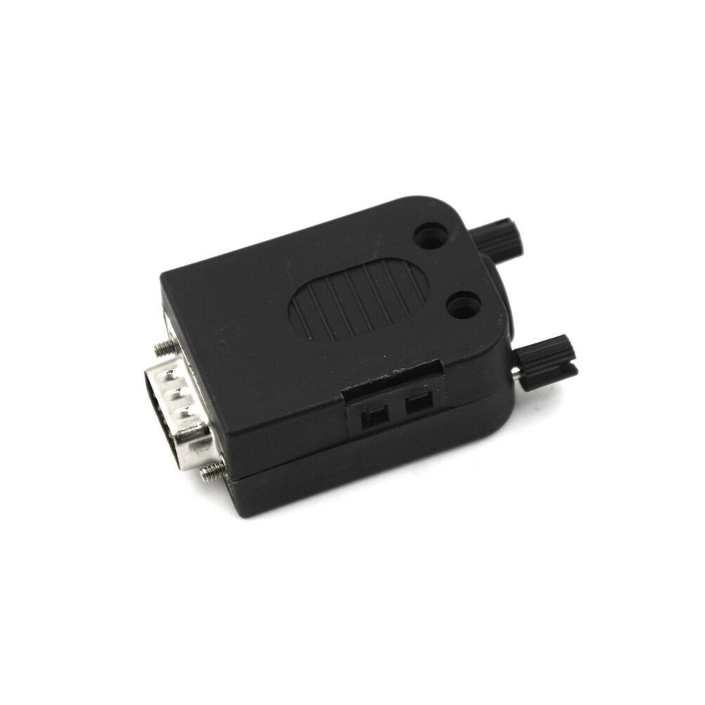 DB9 Male D-Sub 9 Pin Plug Breakout Terminals Solderless Nut Type ConnectorB WF
