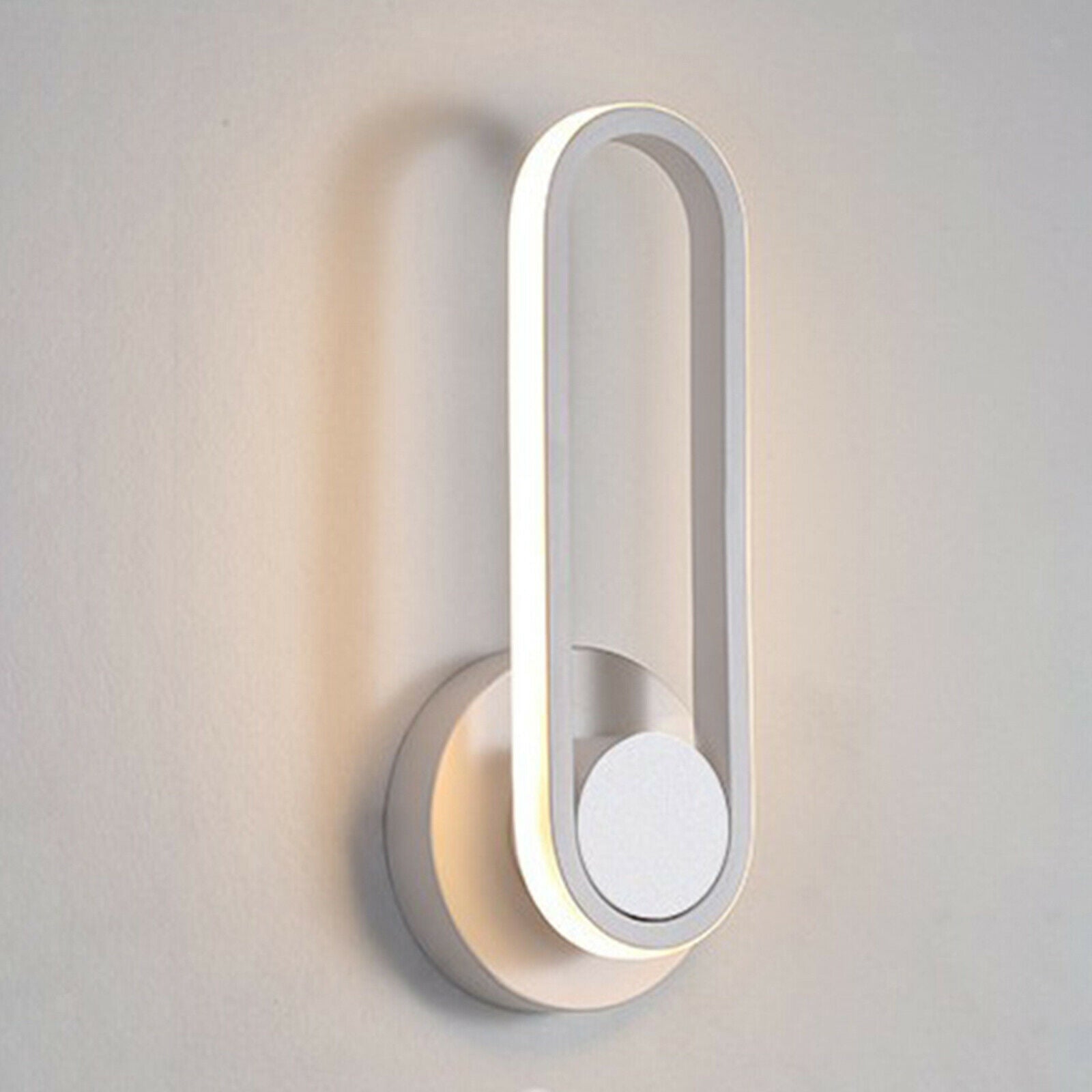 Wall Lights 360 Lighting Adjustable LED Wall Sconce for Modern white