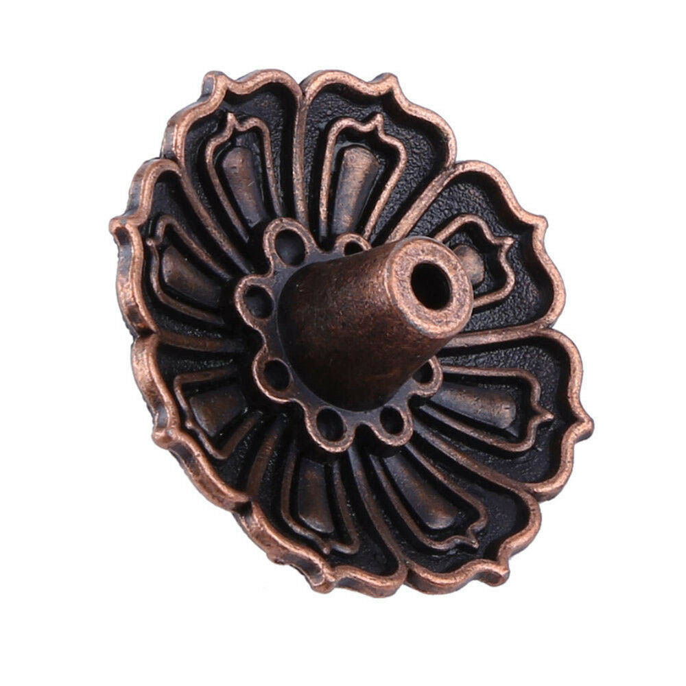 Lotus Shape Incense Burner Holder Censer Plate For Stick Cone With 9 Holes One