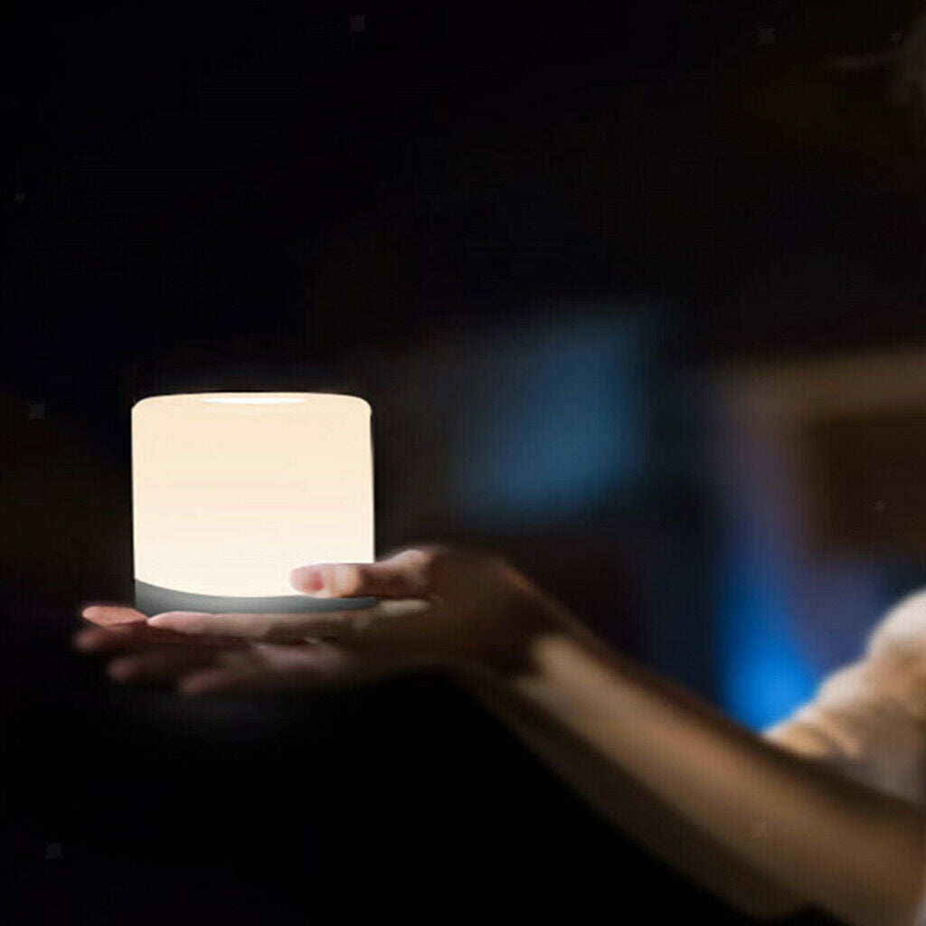 Night Light Baby Kids Room Tabletop Lamp Tent Lantern DC5V Rechargeable