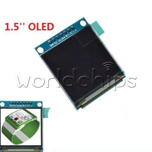 SSD1331 1.5'' inch SPI OLED Display 65536 Color LCD Module 128*128 for Arduino