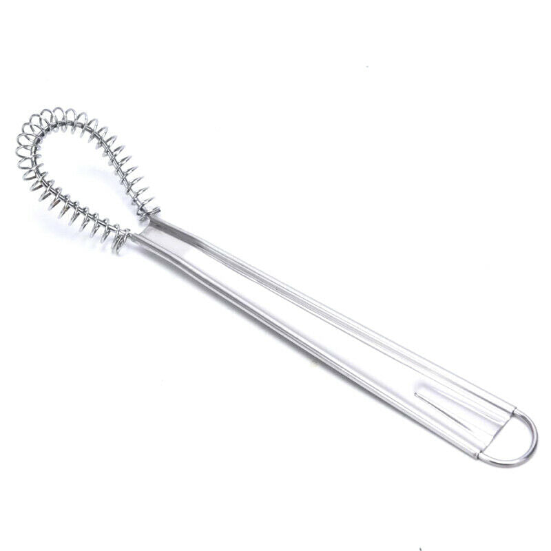 20cm Stainless Steel Magic Hand Held Spring Whisk Mini Kitchen Eggs Sauce.l8