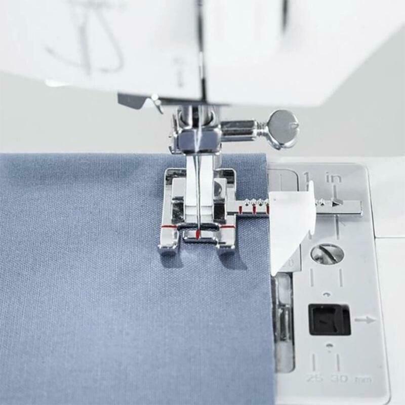 Adjustable Guide Sewing Machine Presser Foot. Fits for Low Shank Domestic Sewing