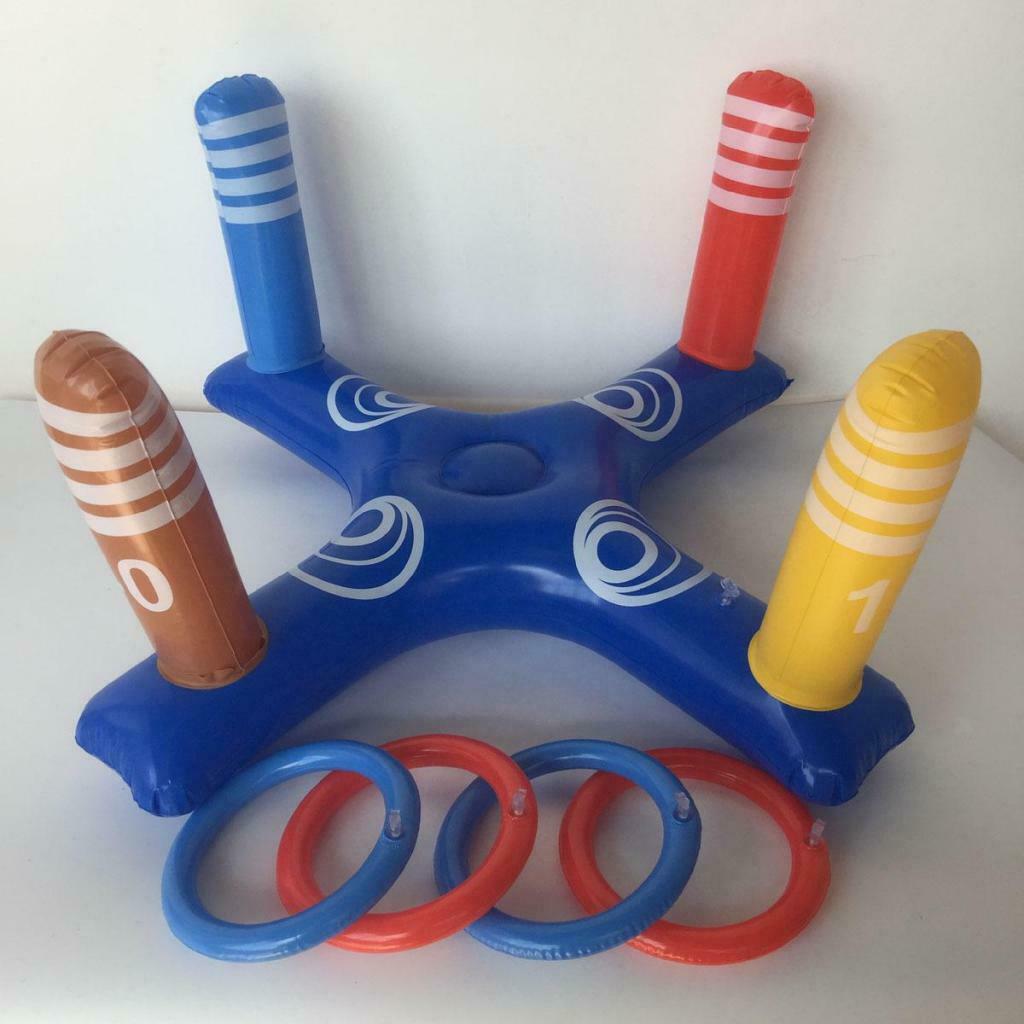 Outdoor Yard Games Ring Toss Toys Pool Game Children Family Boys Girl Gift