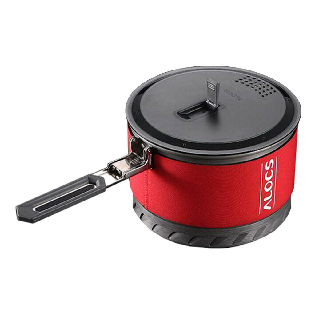 Outdoor Camping Cooking Pot Energy-gathering Ring Plastic Lid Portable Hiking