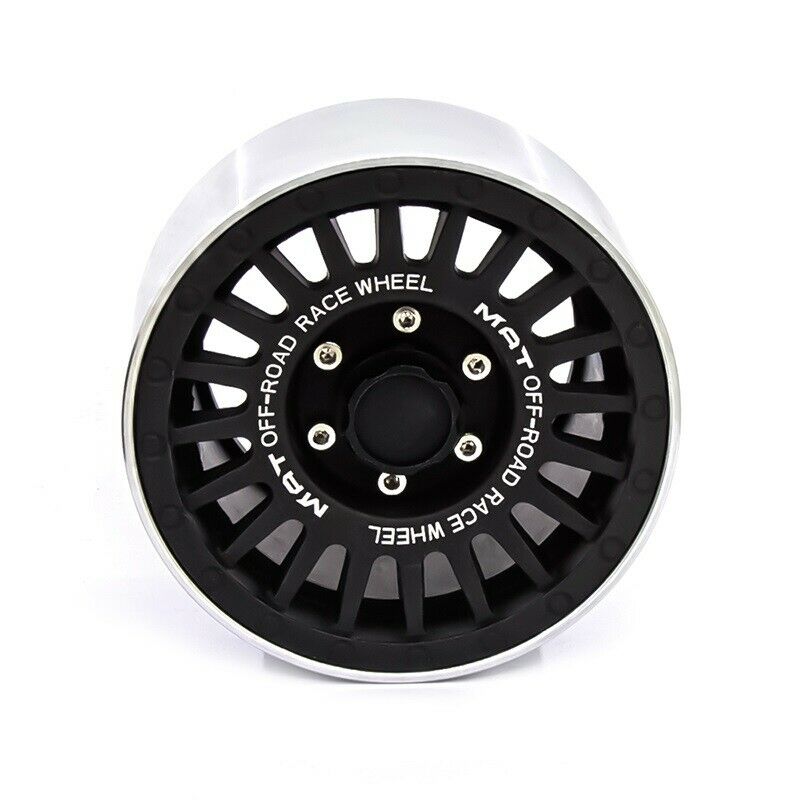 4PCS G53 VP Aluminum 2.2 Beadlock Wheel Rims for Axial SCX10 RR10 Wraith TraxxV2
