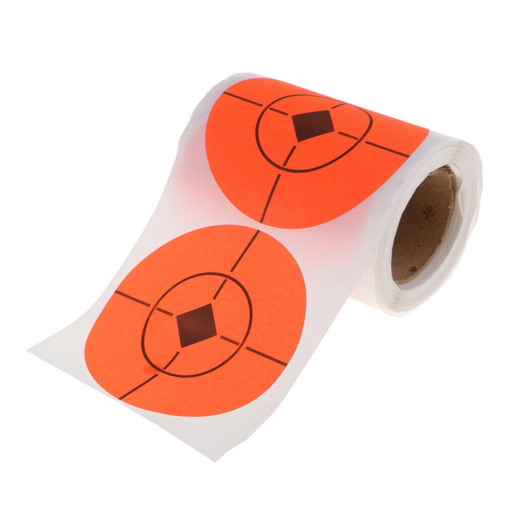 100 Pieces 7.5 Diameter Self Adhesive Target Round Paper Target