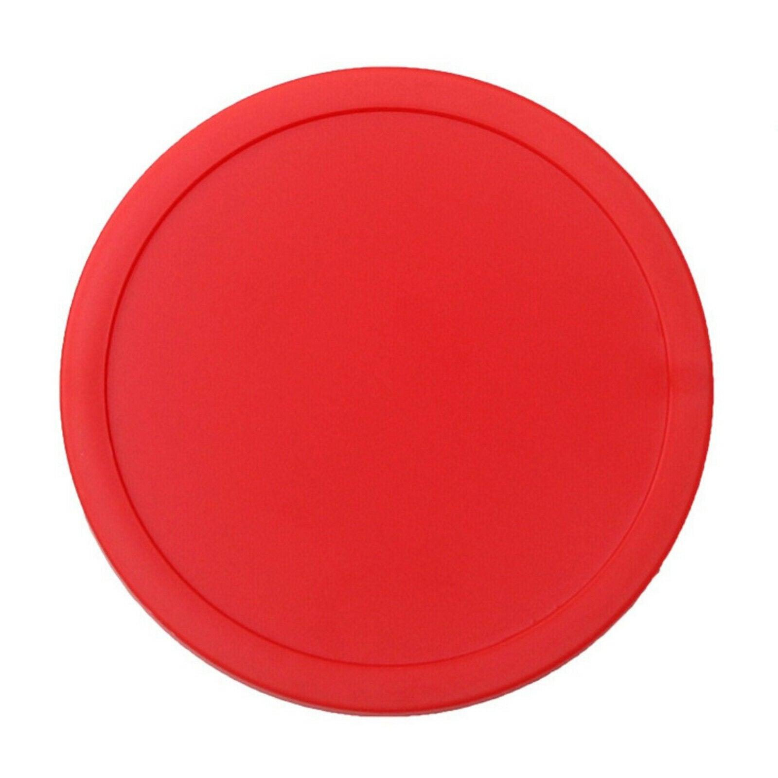 2PCS Air Hockey Pushers and 4PCS Pucks Family Game for Game Tables Red
