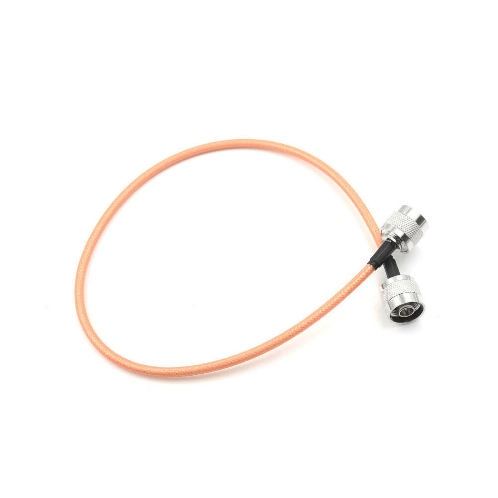 N-Type male plug to N male Crimp Jumper Pigtail Coax Cable RG142 20inch Kd J SJ