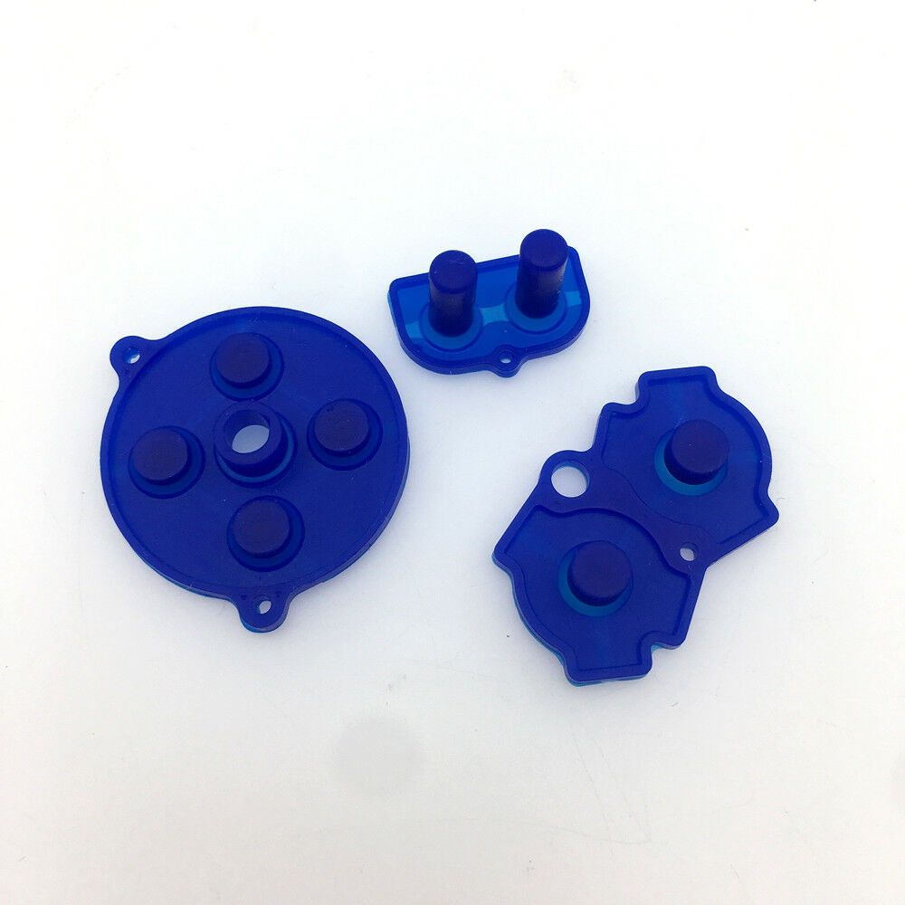 1 Set BLUE Conductive Silicone button pads For Nintendo Game Boy Advance GBA