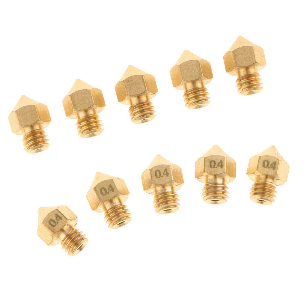 10 Piece Extruder Nozzle Compliments Environmental Protection Comfortable