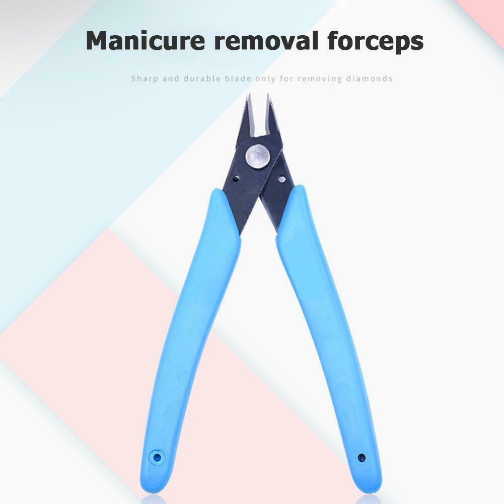 Nail Clipper Metal Chain Scissors Plier Nail Art Jewelry Removal Tools @