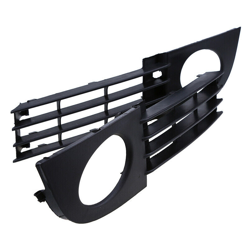 Fit Audi A6 C5 2002-2005 04 Pair Front Bumper Fog Light Lamp Grilles Vent Covers