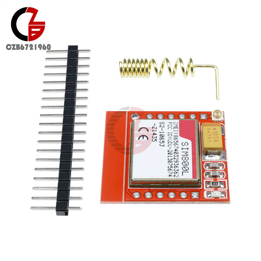 SIM800L GPRS GSM Module Smallest Card Board Quad-band Onboard TTL Port