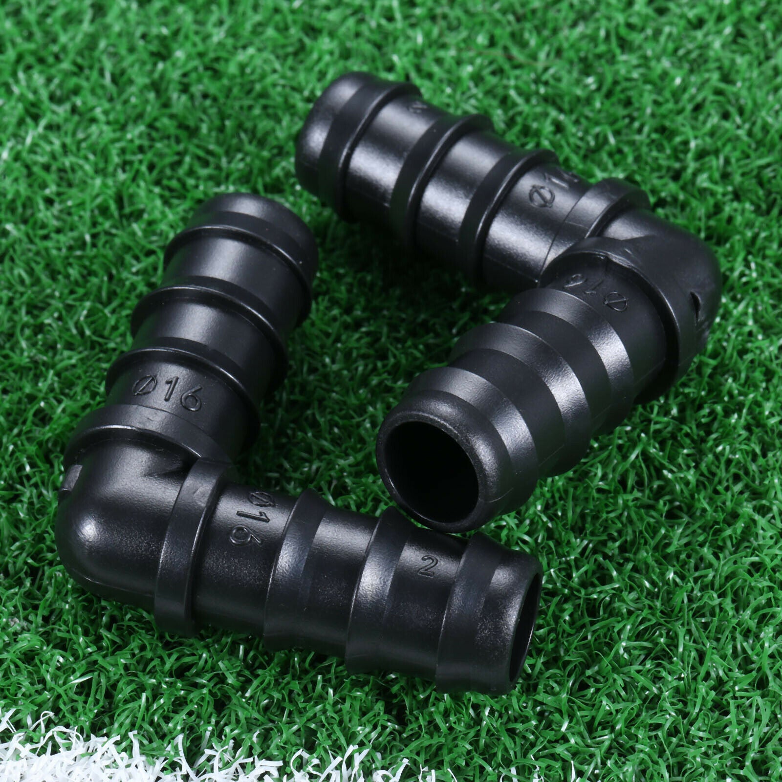 20pcs 90 Degree Elbow Bend Corner Garden Irrigation Pipe Fittings Hose Connector
