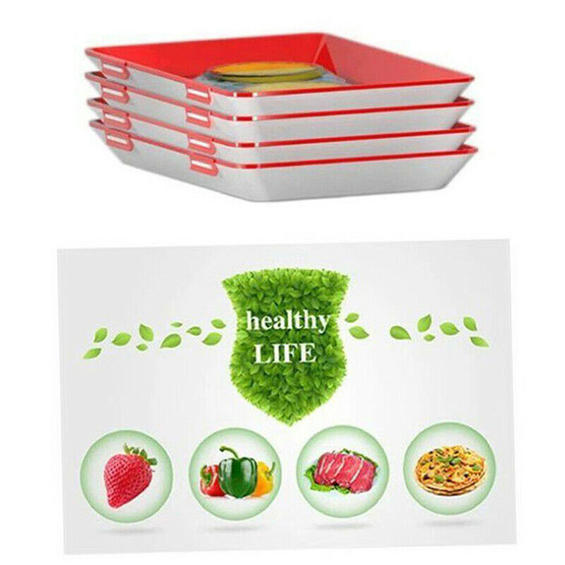Fresh Food Preservation tray Organizer Pallet Refrigerator Food Kitchen GadgBDA