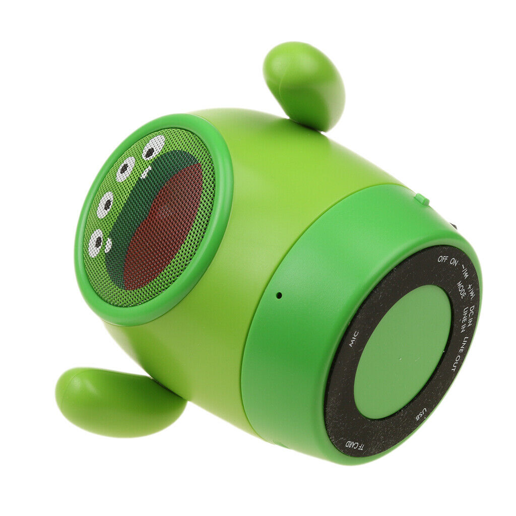 Mini Cartoon Animal Wireless Bluetooth Speaker Support TF Card U Stick Frog