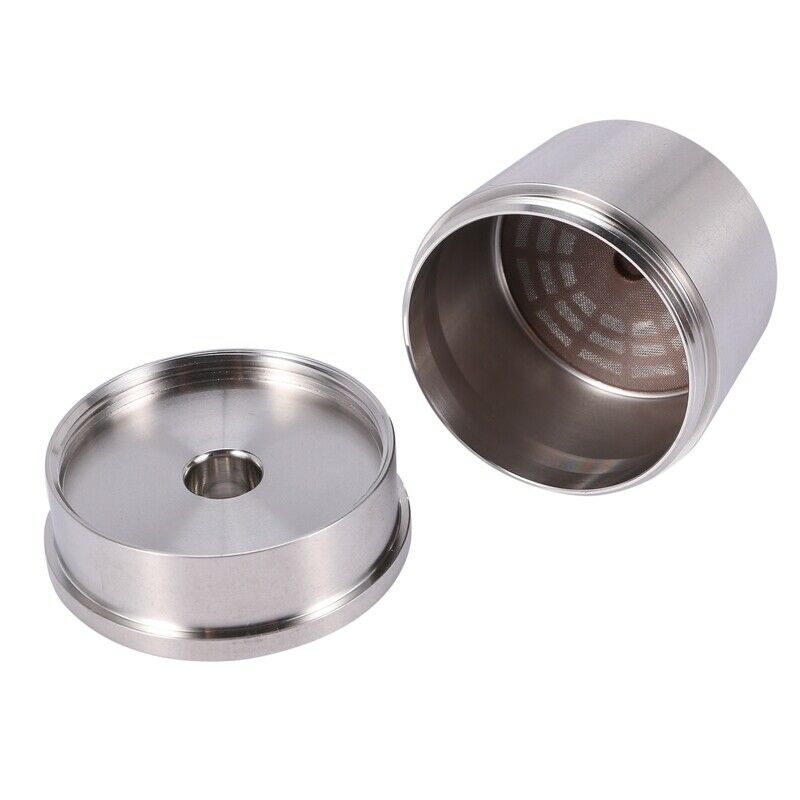 Compatible with Illy Coffee Machine Maker/Stainless Steel Metal Refillable ReuJ5
