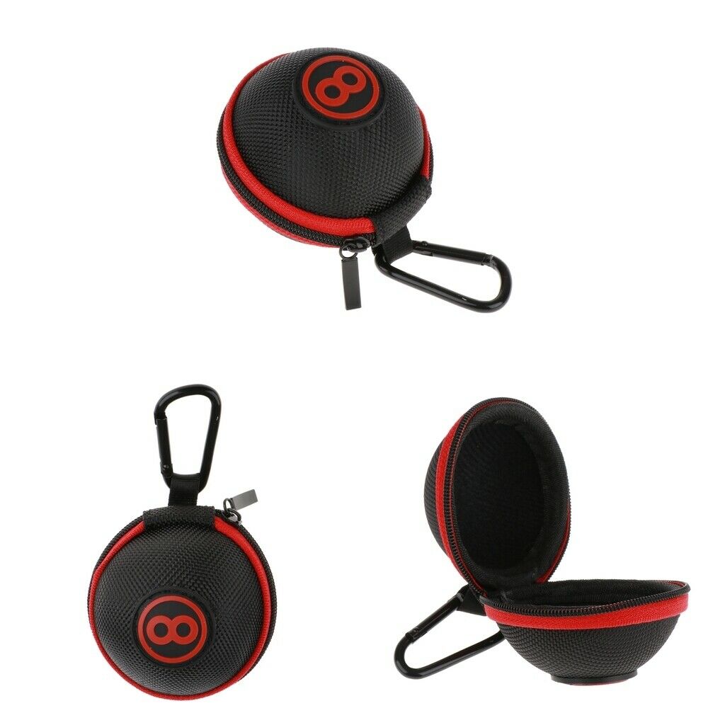 3x Durable EVA Cue Ball Case Hard Cue Stick Bag w/Soft interior lining