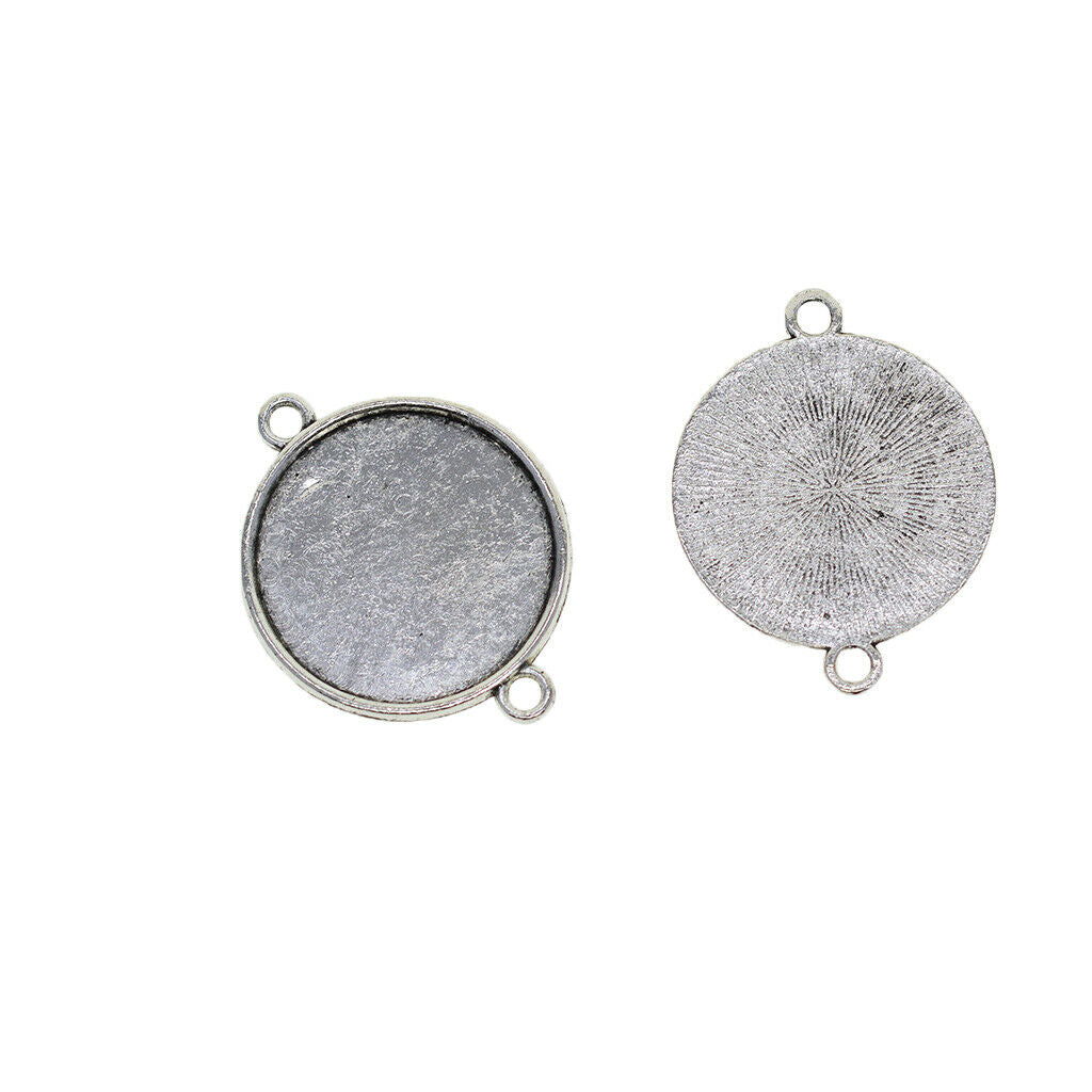 Blank Bezel 16mm 12mm Cabochon Base Trays Pendant DIY Jewelry Findings Tool