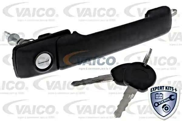 Left Black Door Handle with Key Fits VW Golf Mk3 Cabriolet Mk4 Vento 1991-2002