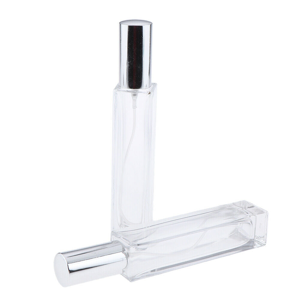 4pcs Glass Spray Bottle Perfume Vials Travel Storage Container