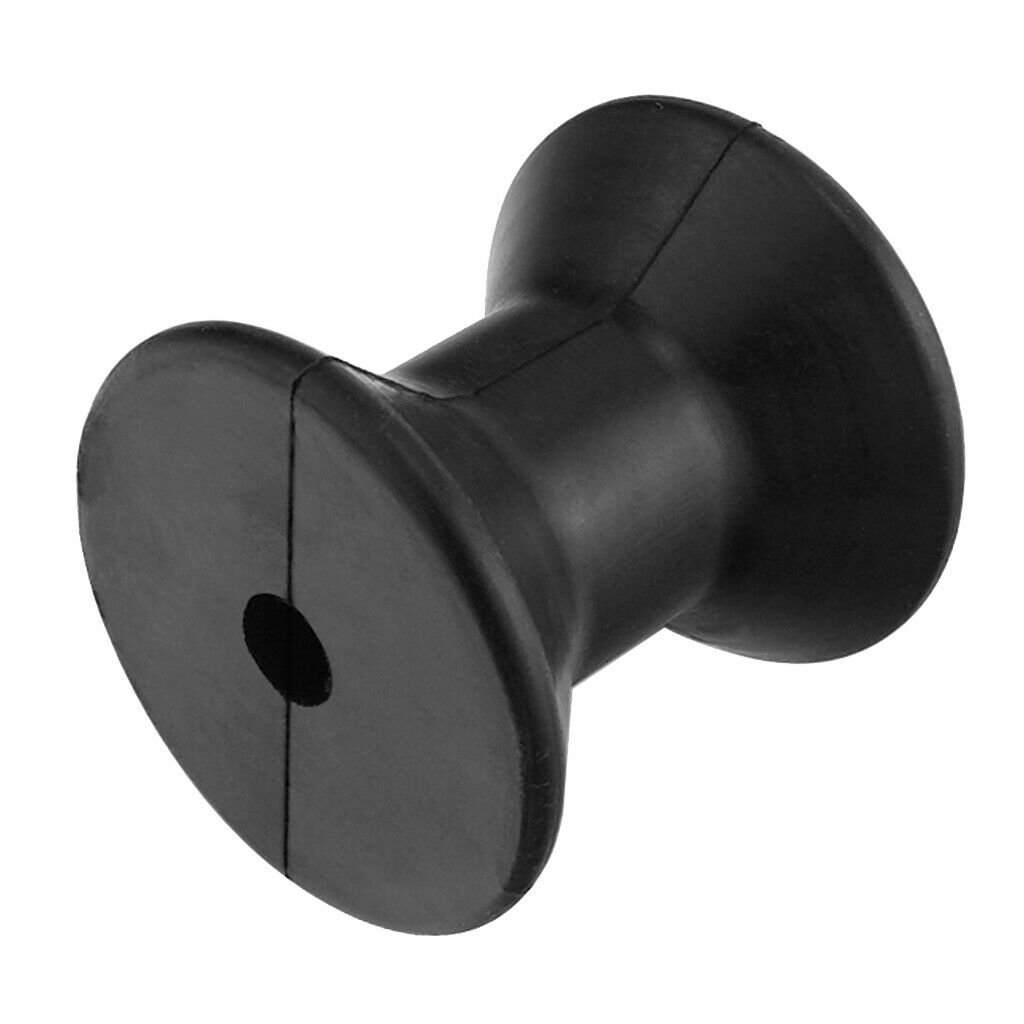 2 Pcs Bow Roller Assembly Black- Replacement Accessories for Boat Yacht Trailer