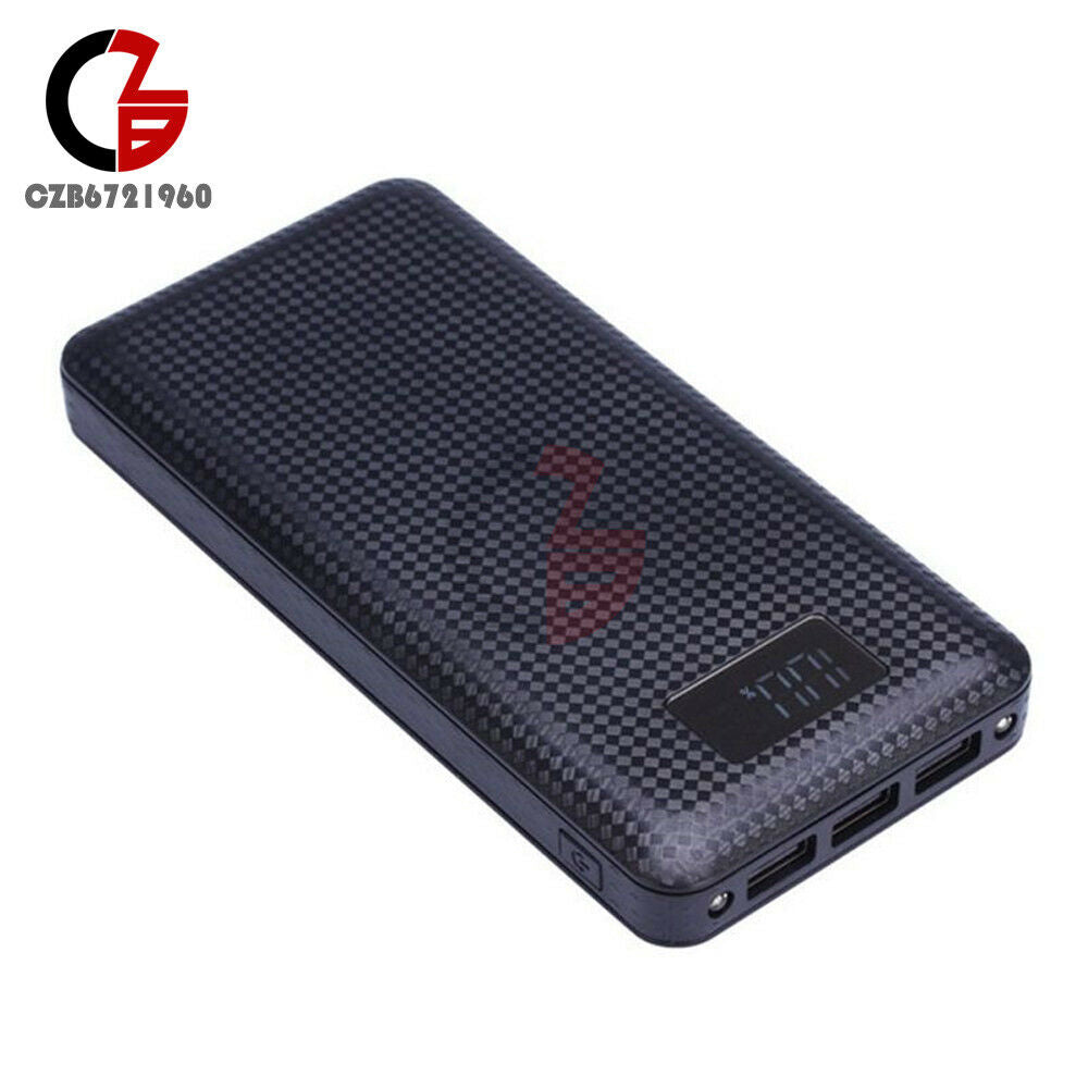 DIY Storage Box Backup 12000 mAh Battery Case Box For 18650 Battery Mobile Phone