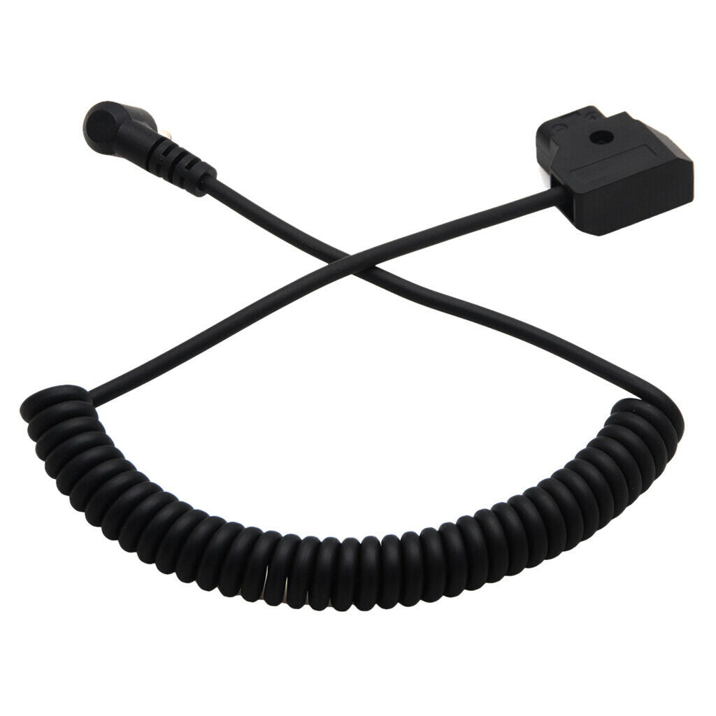 Male D-Tap P-Tap to DC Adapter Power Cable for Anton Bauer Battery Plate