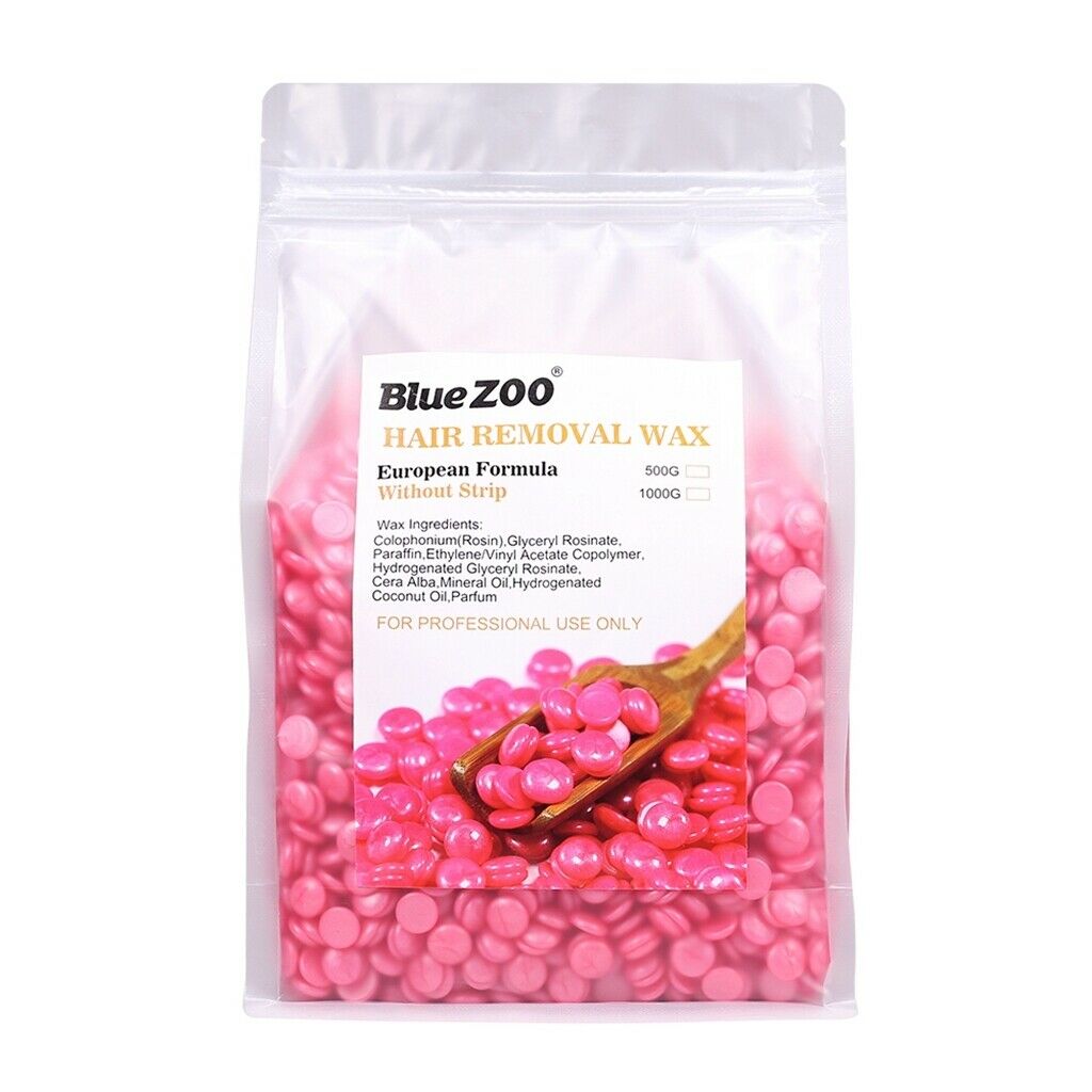 1KG Depilatory Hot Film Hard Wax Pellets Waxing Bikini Hair Removal Bean