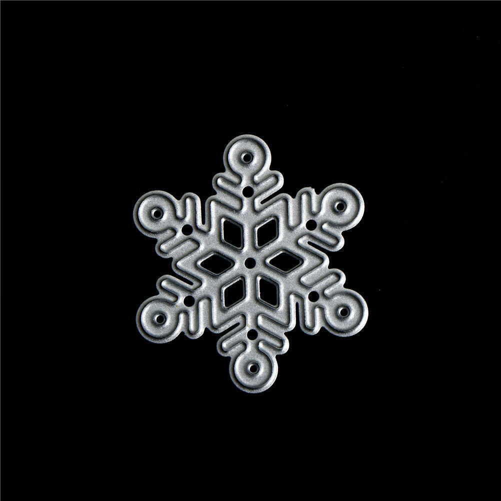 4x Snowflake Metal Cutting Dies Stencils for Scrapbooking DIY Craft Embossing Lt