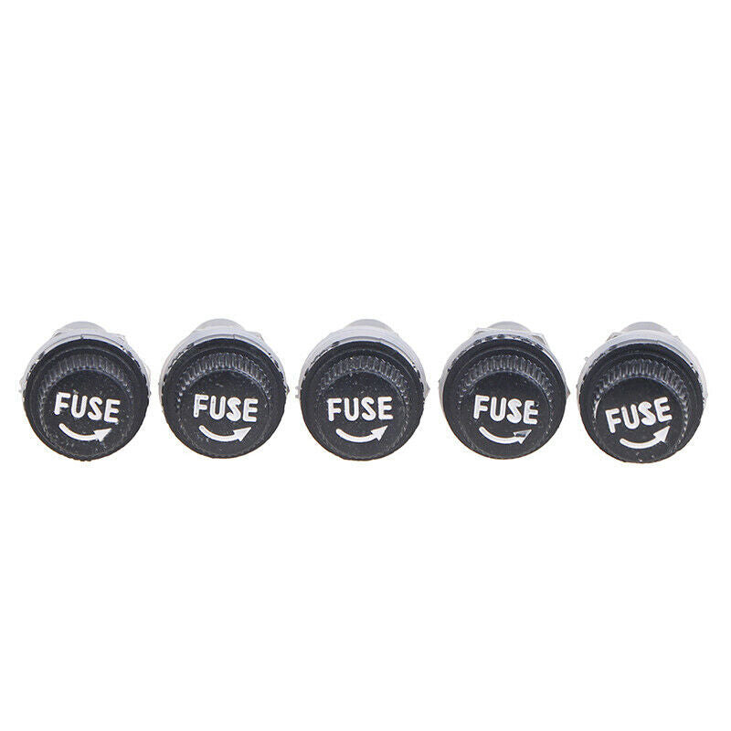 5pcs 6*30mm glass fuse holders 6x30 insurance Panel tube socket fuse hoZ1.l8