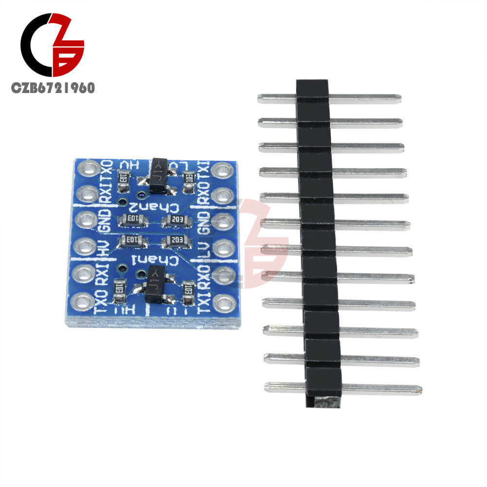 5PCS Two Channel IIC I2C Logic Level Converter Bi-Directional Module 5V to 3.3V