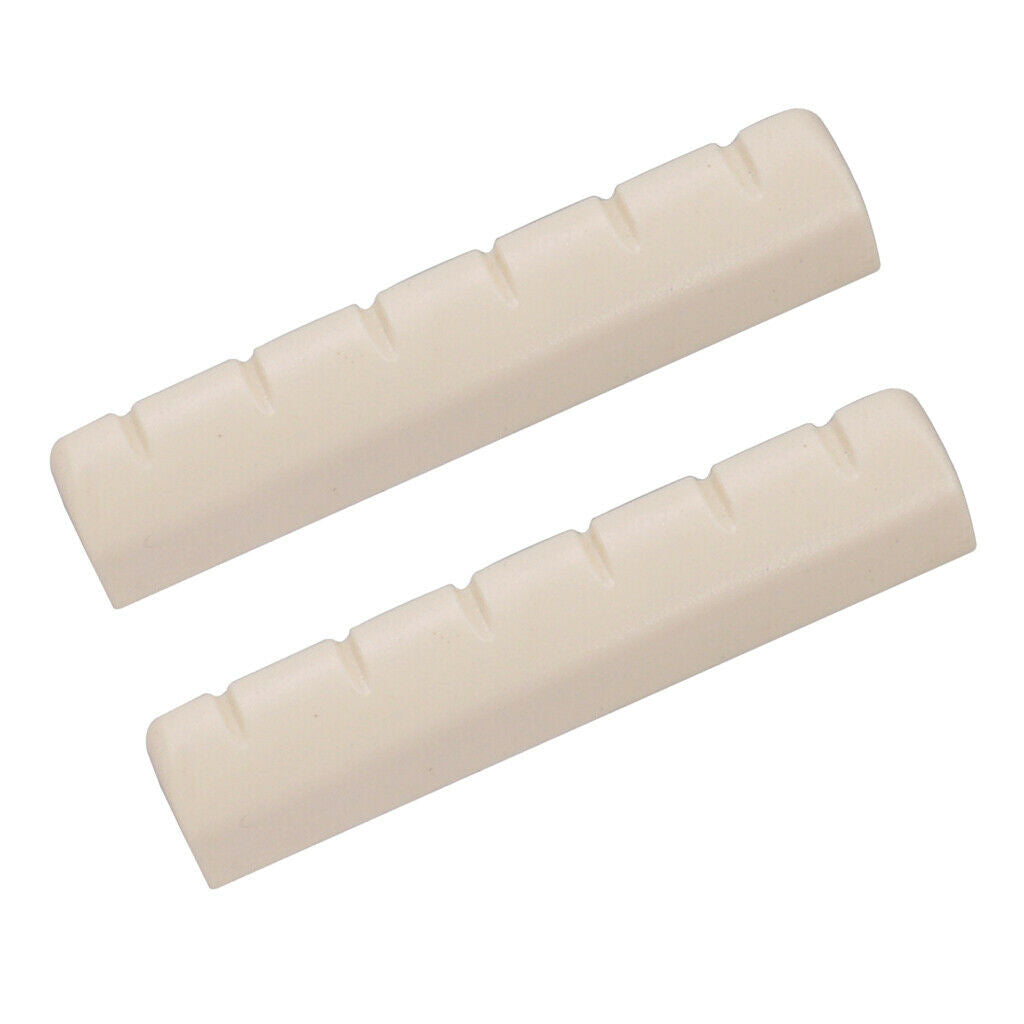 2 Pieces Slotted Nut For Classical Guitar Replacement Accessories
