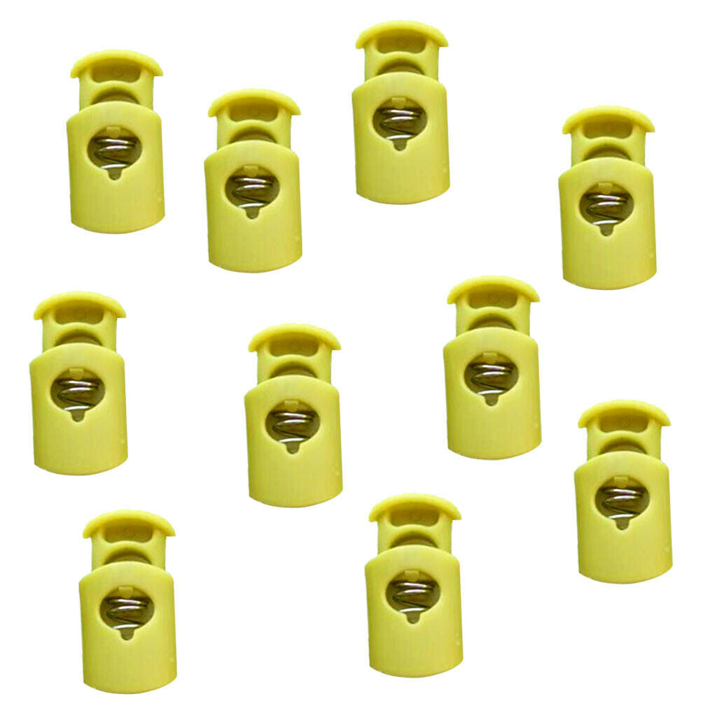 10 Pieces of Plastic Cord Stopper / Cord Clamp
