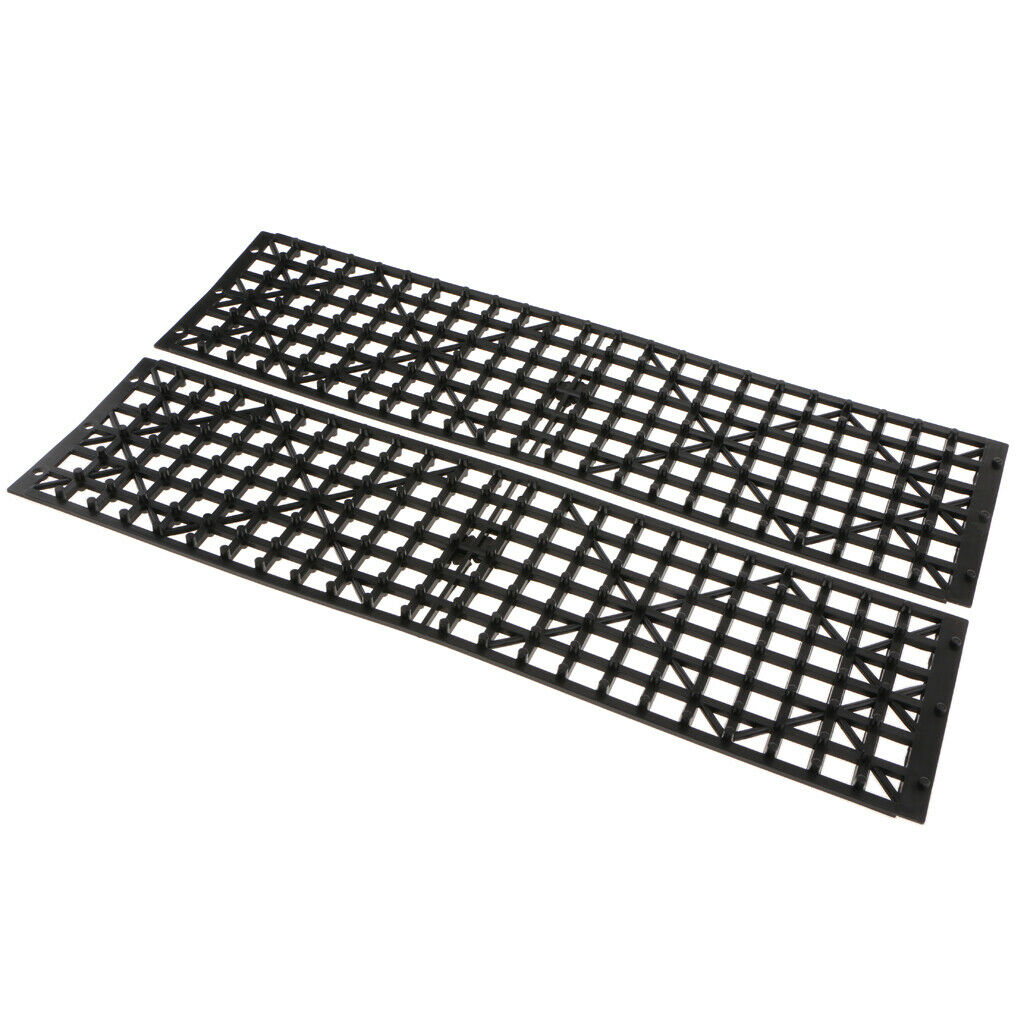 Set of 2 emergency grip mats, starting aid, traction mats, anti-slip mats