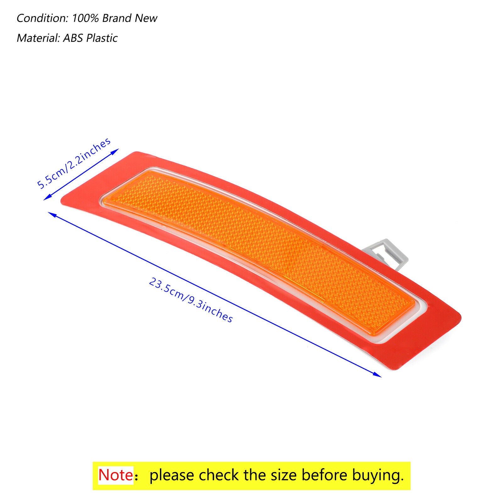 Front Bumper Marker Cover Reflector Right Set Fit For BMW X5 E70 2011-2013 CN