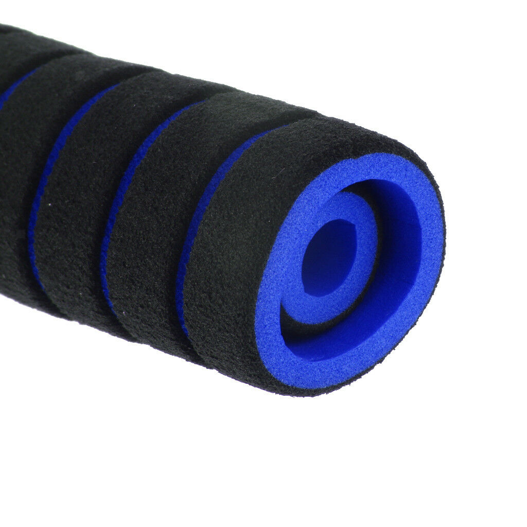 4-in-1 Blue Bicycle Motorcycle Bike Quad Handle Bar Foam Sponge Gloves Cover