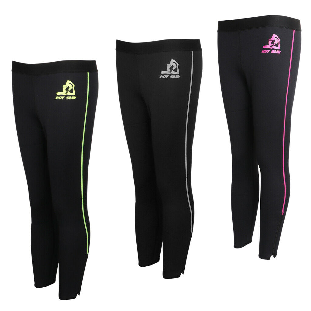 Women Neoprene Body Shaper   Burner Fitness Sport Yoga Gym Pants Pink XL