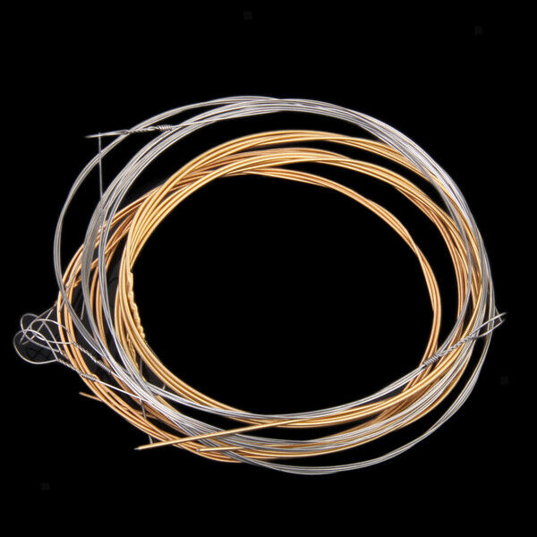 Set Of 8 Steel Strings Copper Wound For Mandolin 0.011 0.015 0.026 0.041