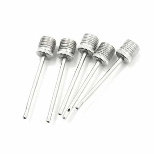10pc Inflator Pump Needle Ball Valve Adapter Air Kits Pin ForFootball Basketball