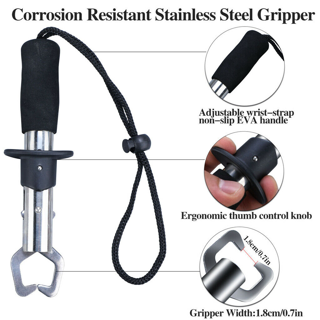 Mini Fish Lip Gripper Grabber Grip   Fishing Tackle Water-Resitant