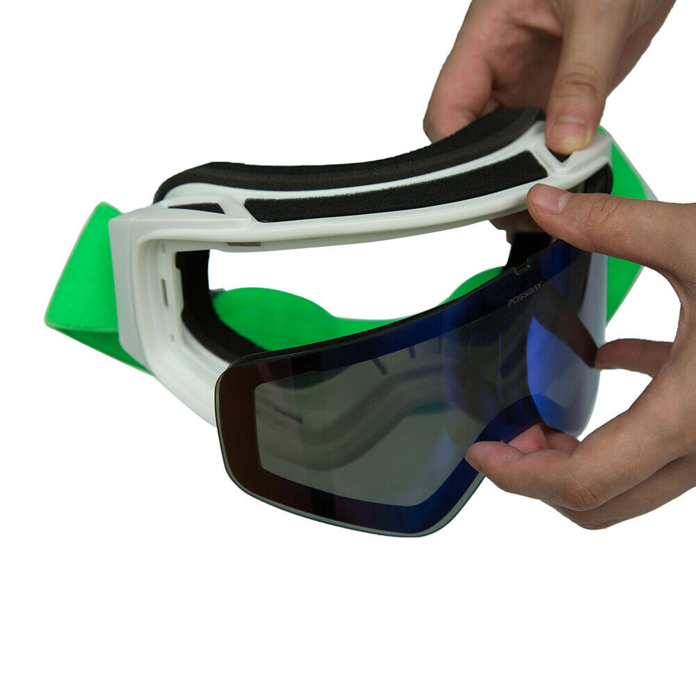 Snowmobile Skate Goggle Anti Fog UV Wind Dustproof Glasses Eyewear Outdoor Sport