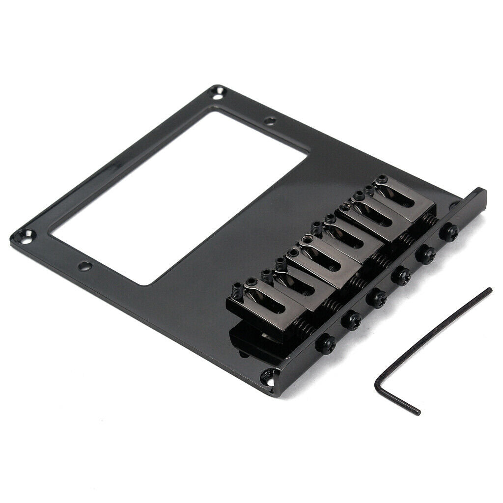 1 Set Electric Guitar Humbucker Pickup Bridge With Socket Plates