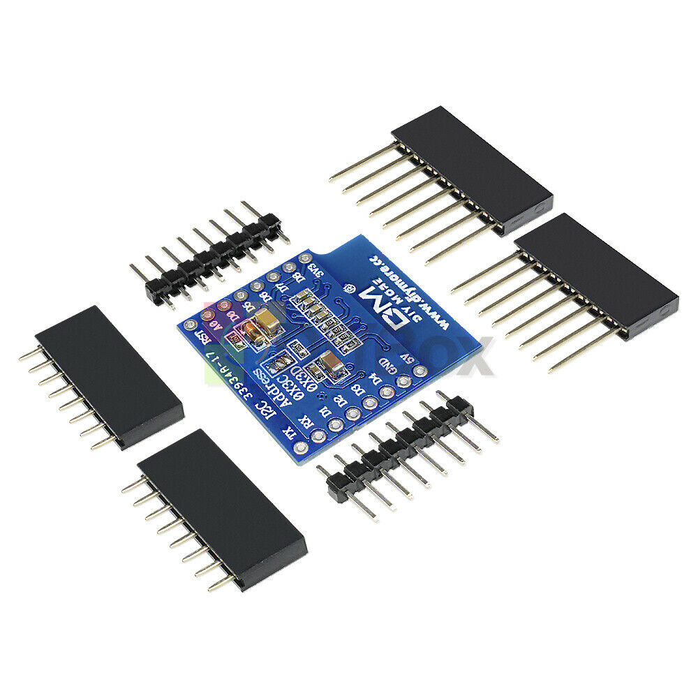 2PCS 0.66" D1 Mini OLED Display SSD1306 64x48 Shield for ESP8266 Arduino NodeMcu