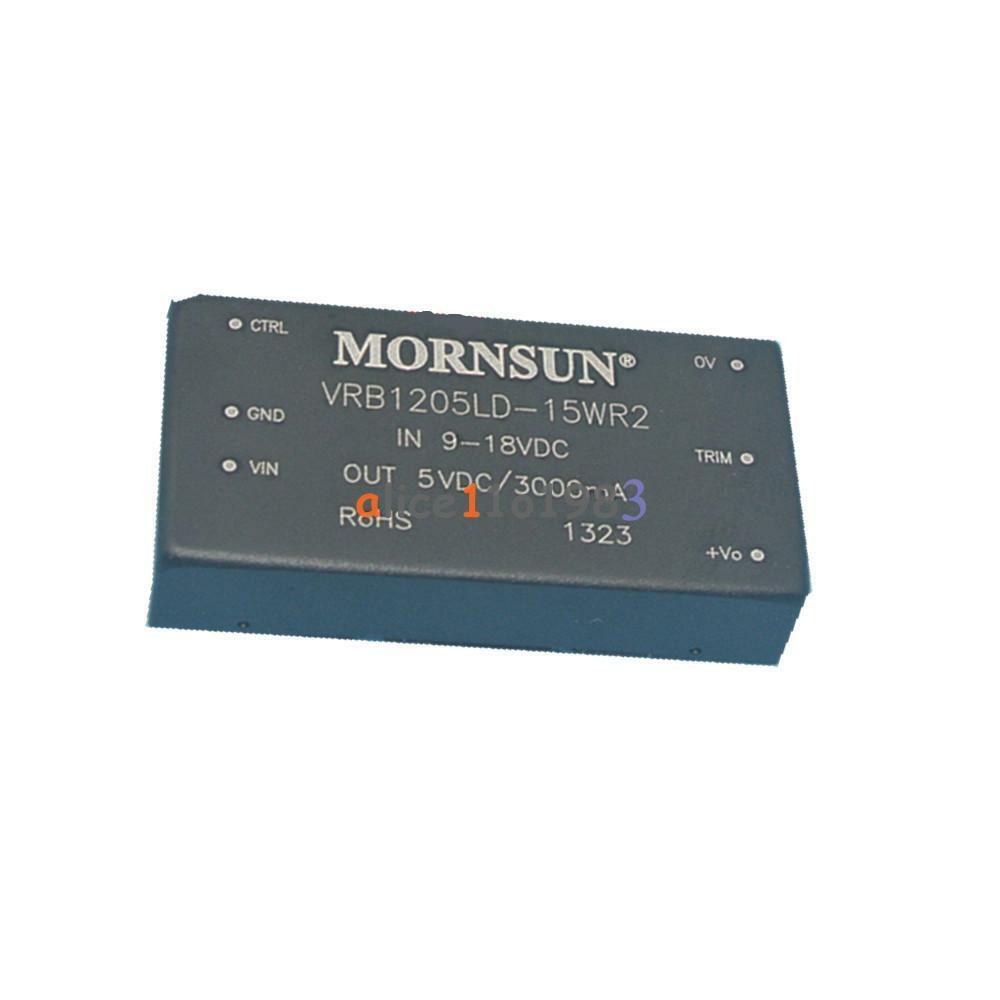 VRB1205LD 15W VRB1205 DC-DC Converter isolated single output  Mornsun DIP