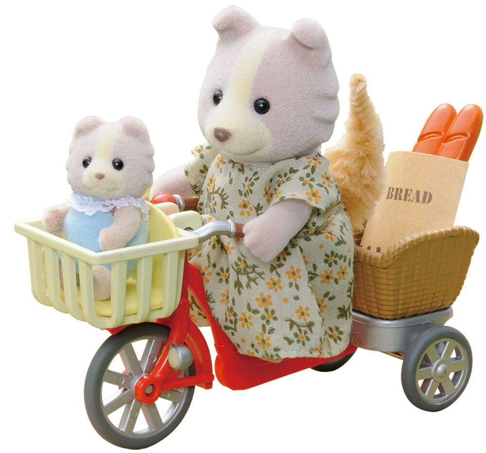 Sylvanian Families Ready To Play 4281 Cycling With Mother /3+ Brand New In Box